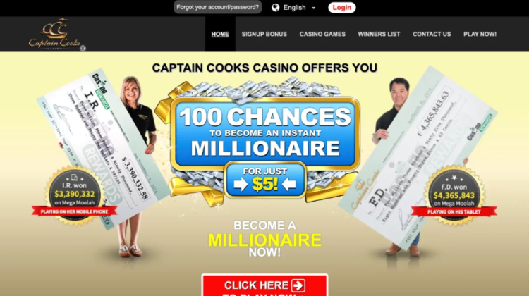 Captain Cook Casino Sister Sites NZ
